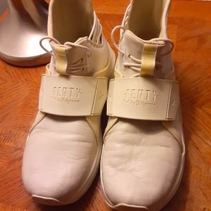 Fenty by Rhianna Sneakers Cream Off White Womens 8.5 Trainers